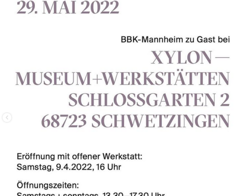 BBK Mannheim zu Gast im Xylon Museum Schwetzingen
